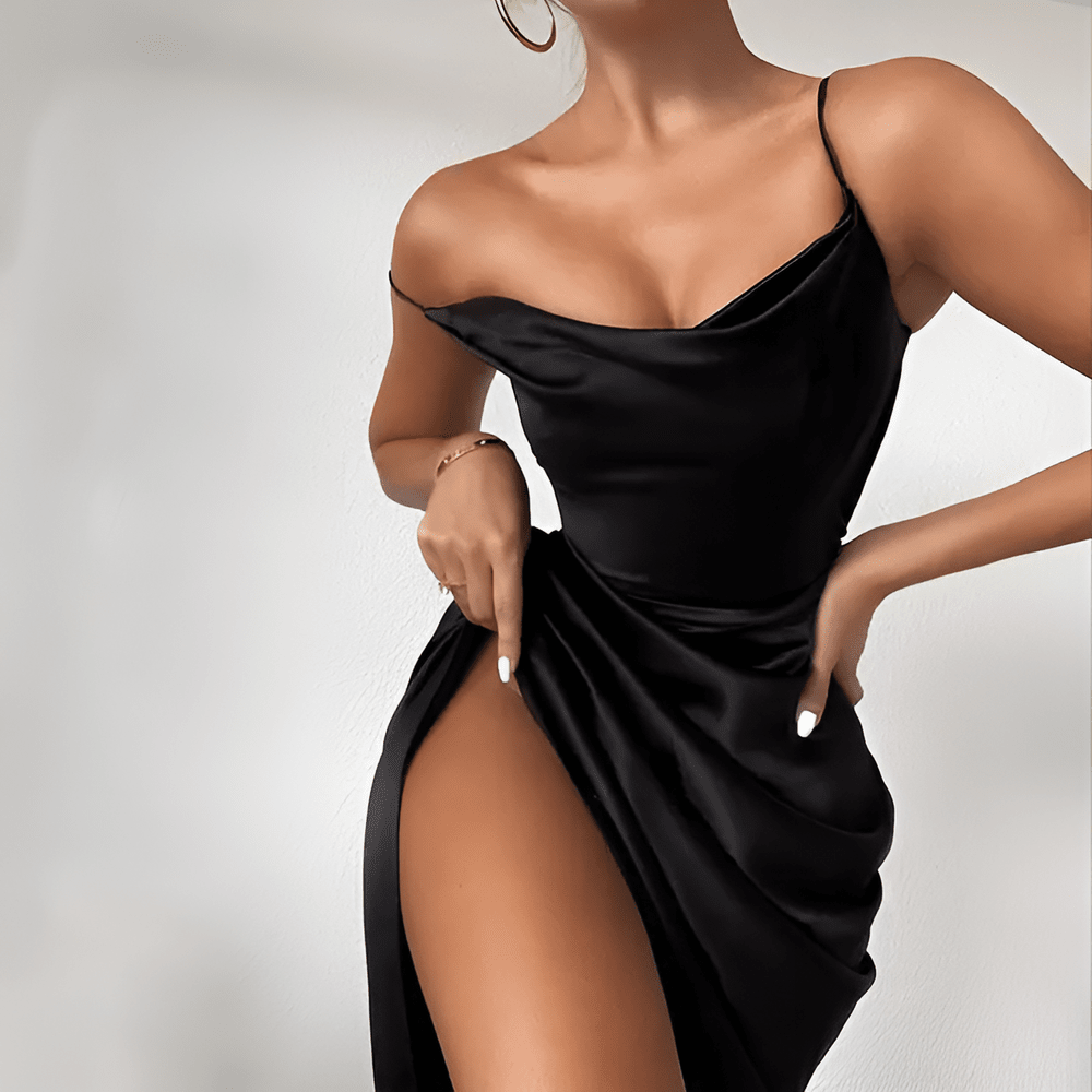 Sling Temperament Folds Dress | Atherea - Atherea